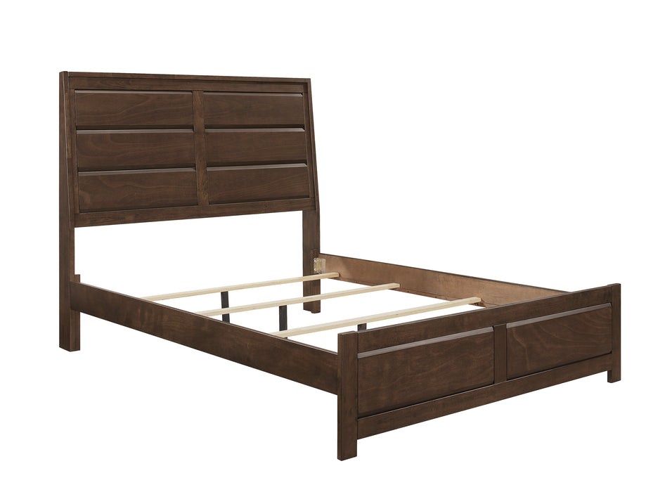 Erwan Eastern King Bed in Espresso - 1961RFK-1EKN