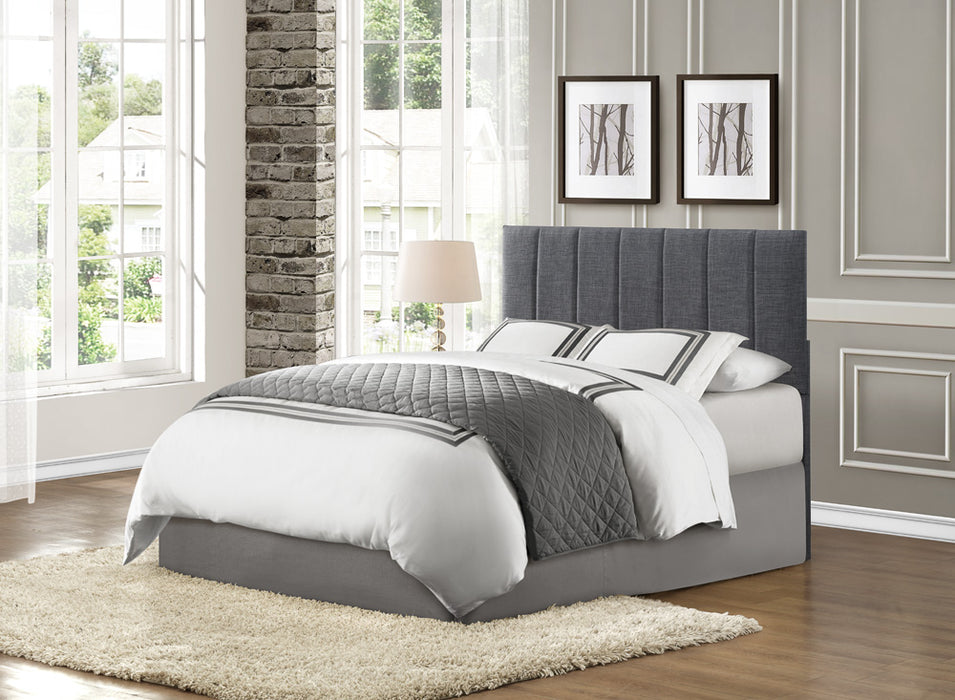 Potrero Queen/Full Headboard in Gray - 2024-1HB