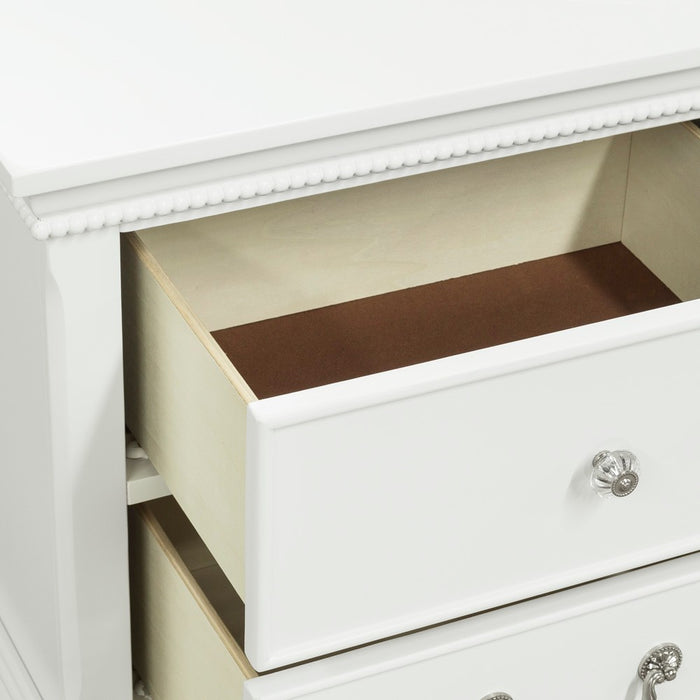 Lucida Nightstand in White - 2039W-4