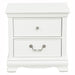 Lucida Nightstand in White - 2039W-4 image