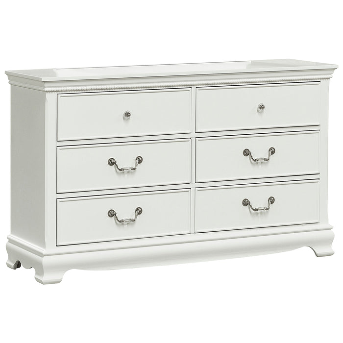 Lucida Dresser in White - 2039W-5