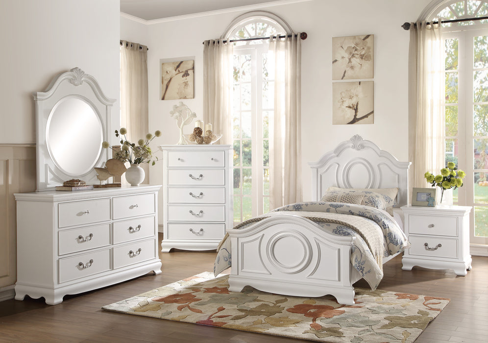 Lucida Chest in White - 2039W-9