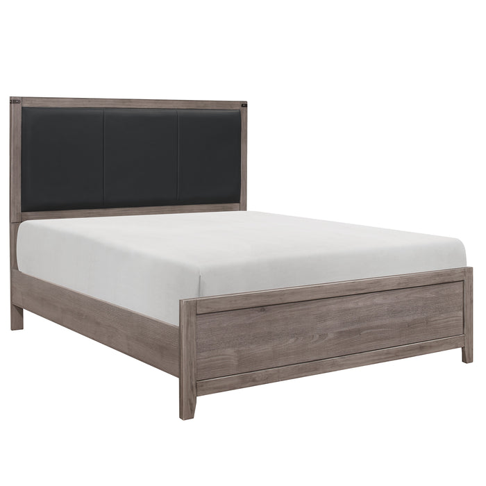 Woodrow Full Bed in Gray - 2042F-1