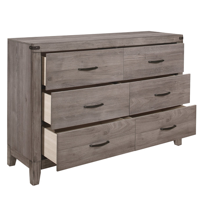 Woodrow Dresser in Gray - 2042-5