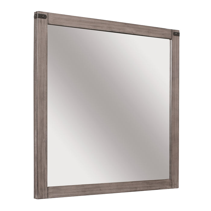 Woodrow Mirror in Gray - 2042-6