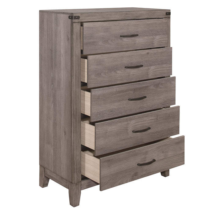 Woodrow Chest in Gray - 2042-9