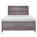 Woodrow Queen Platform Bed in Gray - 2042NB-1 image