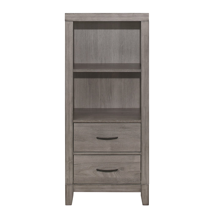 Woodrow Pier/Tower Nightstand in Gray - 2042NB-10 image