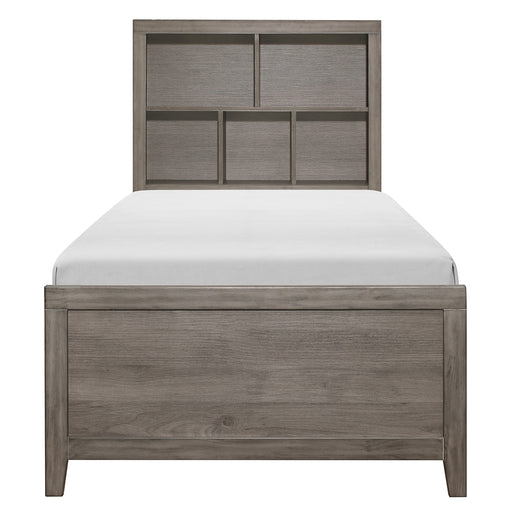 Woodrow Twin Platform Bed in Gray - 2042NBT-1 image