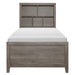 Woodrow Twin Platform Bed in Gray - 2042NBT-1 image