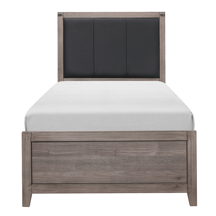 Woodrow Twin Bed in Gray - 2042T-1 image