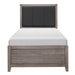 Woodrow Twin Bed in Gray - 2042T-1 image