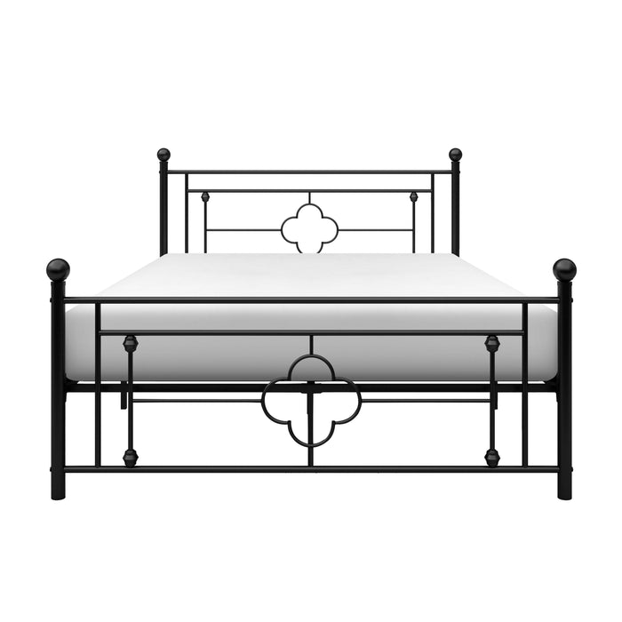 Morris Full Platform Bed in Metal/Black - 2051FBK-1 image