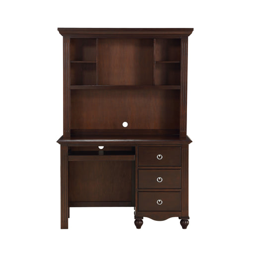 Meghan (2) Writing Desk with Hutch in Cherry/Espresso - 2058C-14* image