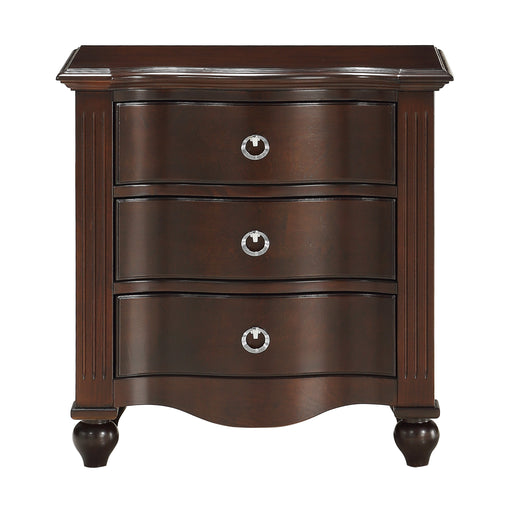 Meghan Nightstand in Cherry/Espresso - 2058C-4 image