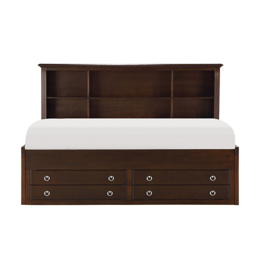 Meghan Full Lounge Storage Bed in Cherry/Espresso - 2058CPRF-1 image