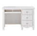 Meghan Writing Desk in White - 2058WH-15 image