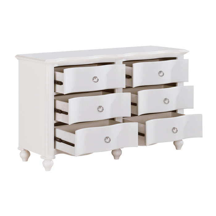 Meghan Dresser in White - 2058WH-5