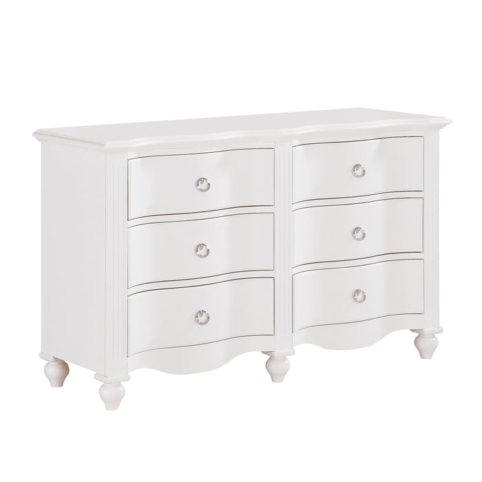 Meghan Dresser in White - 2058WH-5