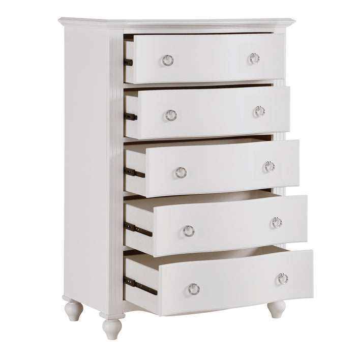 Meghan Chest in White - 2058WH-9