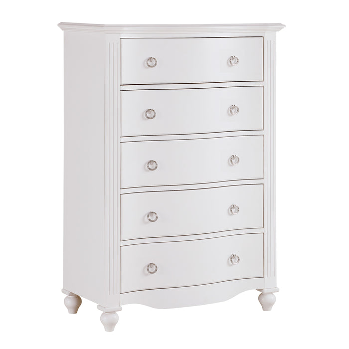 Meghan Chest in White - 2058WH-9