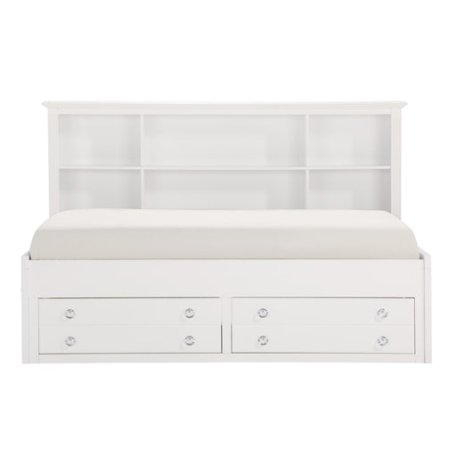 Meghan Full Lounge Storage Bed in White - 2058WHPRF-1 image