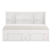 Meghan Twin Lounge Storage Bed in White - 2058WHPRT-1 image