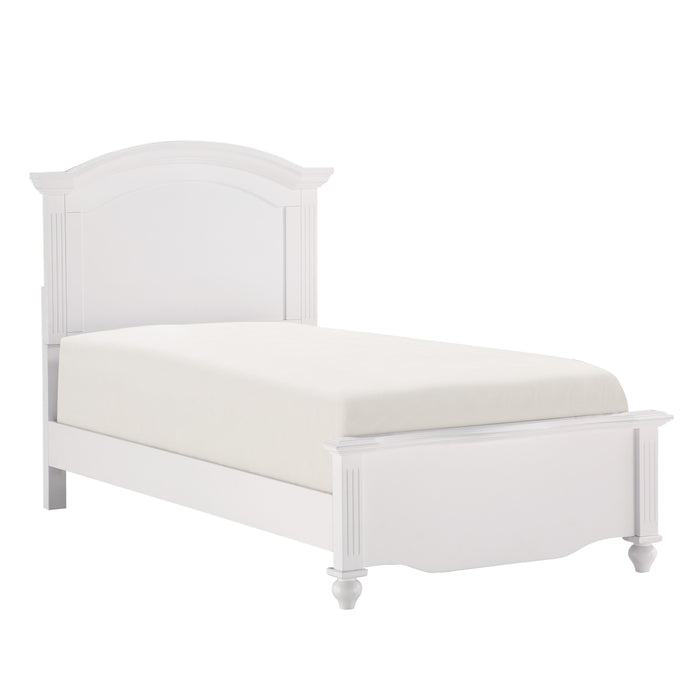 Meghan Full Bed in White - 2058WHF-1