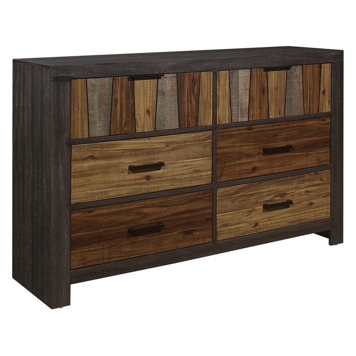 Cooper Dresser in Multi/Brown/Gray - 2059-5