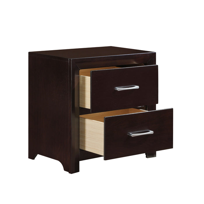 Edina Nightstand in Espresso - 2145-4