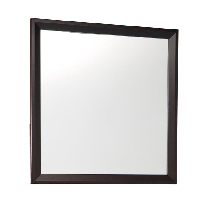 Edina Mirror in Espresso - 2145-6