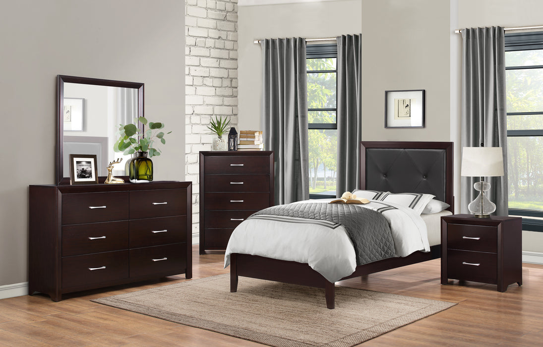 Edina Nightstand in Espresso - 2145-4