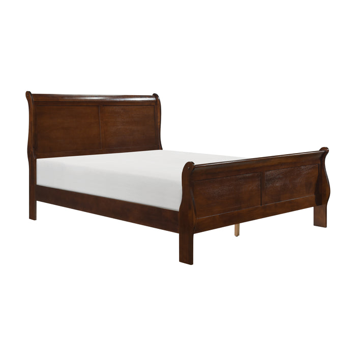 Mayville Eastern King Bed in Cherry - 2147K-1EK