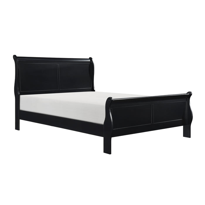 Mayville Queen Bed in Black - 2147BK-1