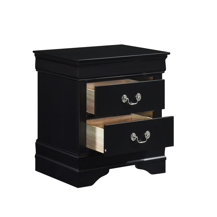 Mayville Nightstand in Black - 2147BK-4