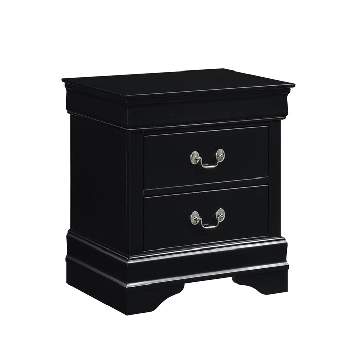 Mayville Nightstand in Black - 2147BK-4