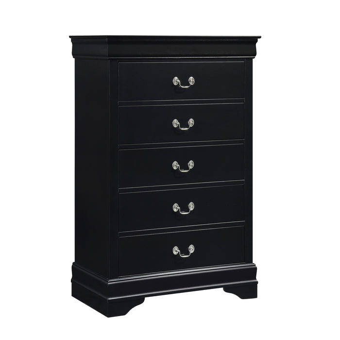 Mayville Chest in Black - 2147BK-9