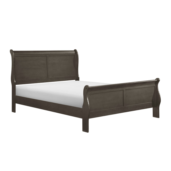 Mayville Eastern King Bed in Gray - 2147KSG-1EK