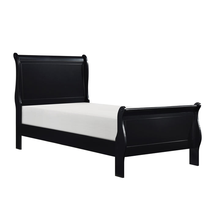 Mayville Twin Bed in Black - 2147TBK-1