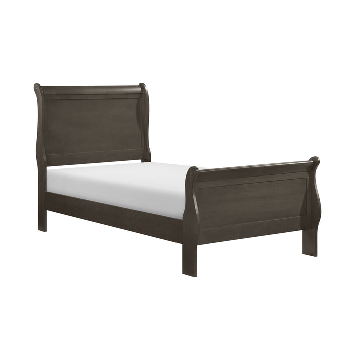 Mayville Twin Bed in Gray - 2147TSG-1