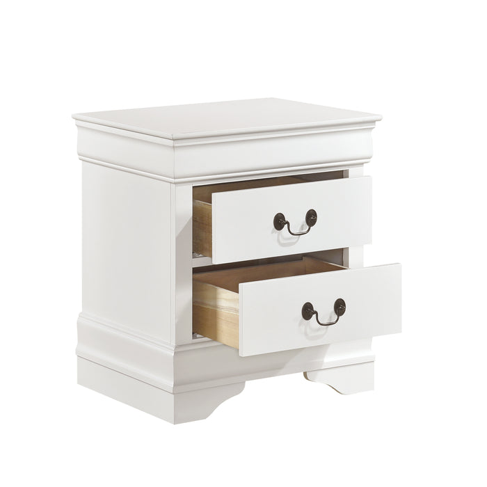 Mayville Nightstand in White - 2147W-4