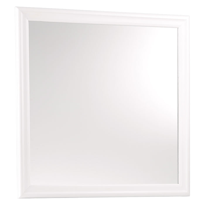 Mayville Mirror in White - 2147W-6