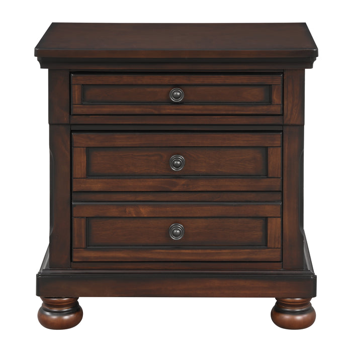 Cumberland Nightstand, Hidden Drawer in Brown - 2159-4 image