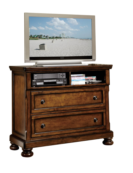 Cumberland TV Chest in Brown - 2159-11