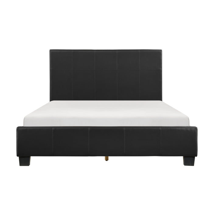 Lorenzi Eastern King Platform Bed in Black - 2220K-1EK image