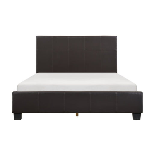 Lorenzi Full Platform Bed in Brown - 2220FDBR-1 image