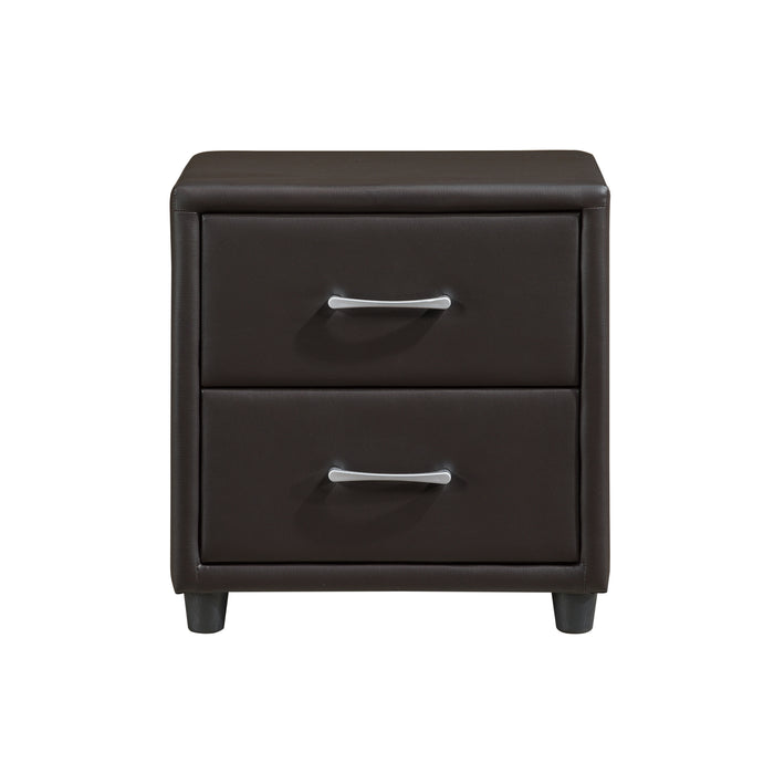 Lorenzi Nightstand in Brown - 2220DBR-4 image