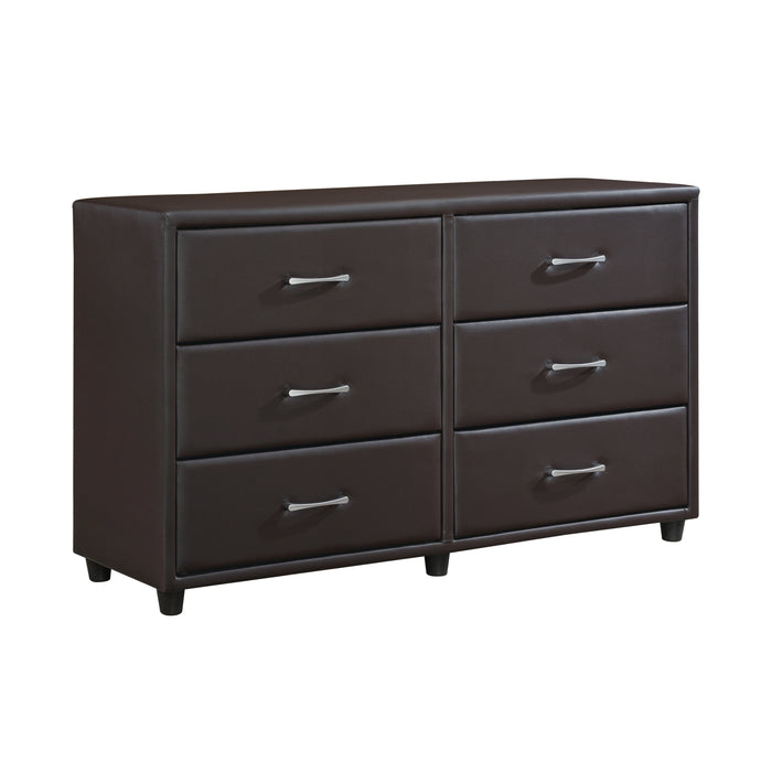 Lorenzi Dresser in Brown - 2220DBR-5