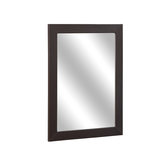 Lorenzi Mirror in Brown - 2220DBR-6