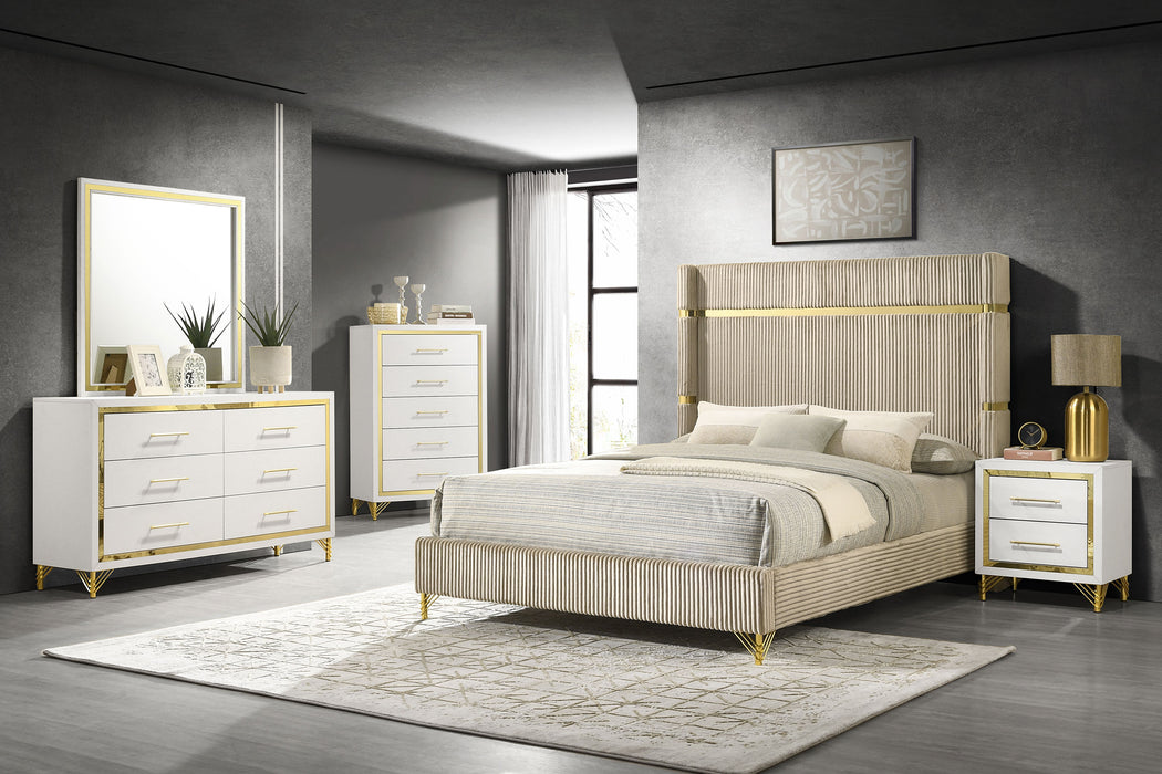 Lucia 5 Pc Bedroom Set